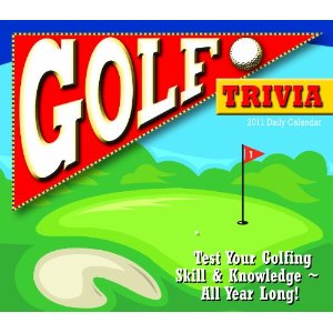 Golf Trivia 2011 Daily Boxed Calendar